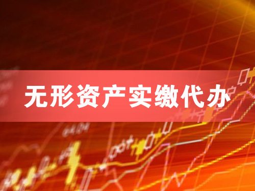 个旧无形资产实缴资本代办